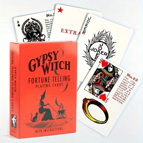 Zigeunerhexe tarot karten - zigeunerhexe, deck