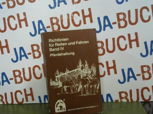 Richtlinien für reiten und - für,