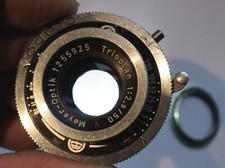 Meyer-Optik 2,8/50 Trioplan V in Cludor-Verschluss, built 1952