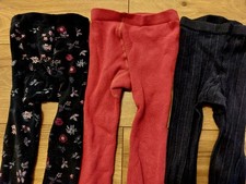 Paket 3 Thermostrumpfhosen/dicke Strumpfhosen Tchibo Winter Gr. 122/128