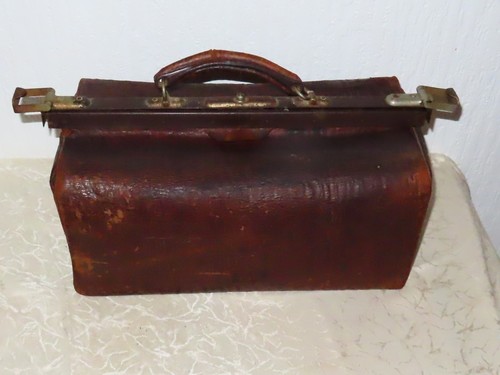 Antiker lederkoffer arztkoffer - antiker,