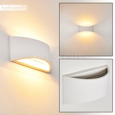 Up Down Wand Lampen Wohn Schlaf Zimmer Leuchten Flur Beleuchtung Gips bemalbar