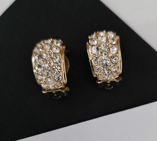 Ohrclips modeschmuck vintage - modeschmuck,