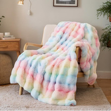 Kuscheldecke Kaninchen Plüsch