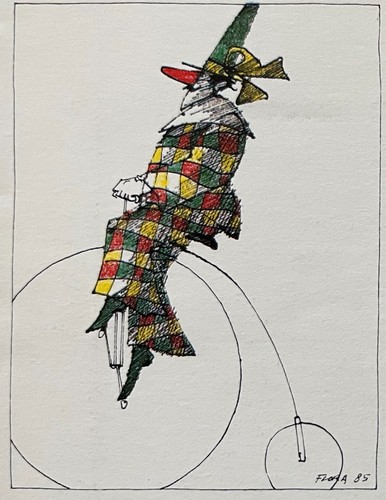 Paul flora karnevalsfigur - paul,