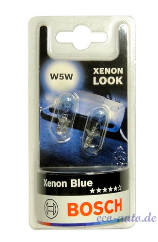 Bosch xenon blue w5w 12v - x,