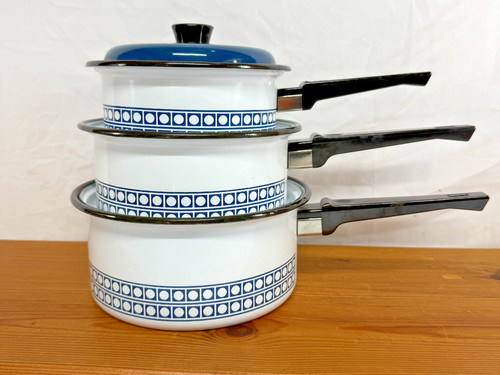 Vintage coloroll tudor blau - vintage,