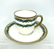 25258/ Jugendstil Schumann Dresden Porzellan Mokkatasse