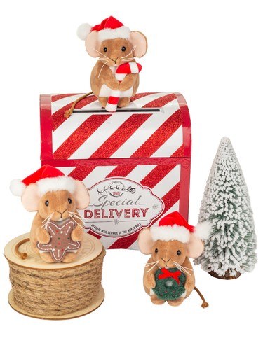 Weihnachtsmaus hermann teddy - hermann,