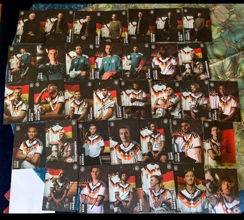 Dfb autogrammkarten satz - autogrammkarten,