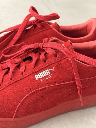 Puma suede sneaker - puma, rot