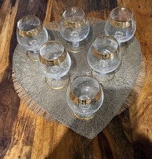 „6 Vintage Cognacgläser mit