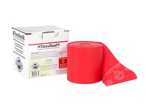Theraband latexfrei 5m rot - latexfrei, 2,5m