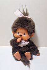 Vintage Monchhichi Sekiguchi 1974 Original Affenpuppe Plüsch Made in Japan