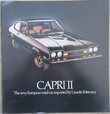 1976 Mercury Capri USA Prospekt Brochure, 20 Seiten