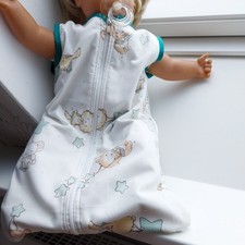 Puppenkleidung schlafsack 55cm - puppenkleidung,