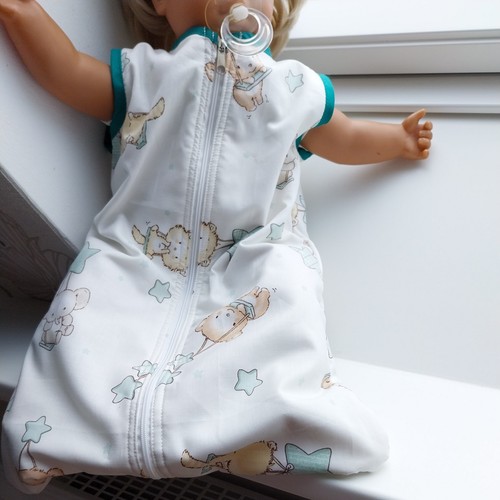 Puppenkleidung schlafsack 55cm - schlafsack,
