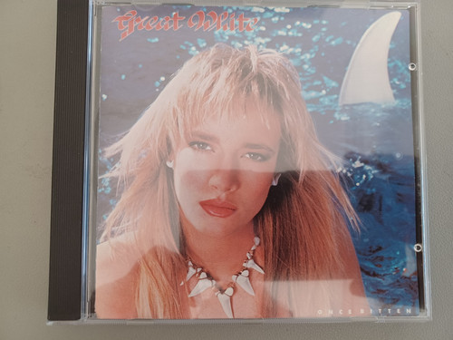Great white once bitten cd - once,