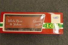 LGB Spur G 4167 Boxcar   white