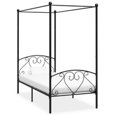 Himmelbett-Gestell Metall Bett