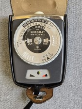 Gossen Sixtomat electronic Belichtungsmesser mit Etui – Vintage, ungetestet
