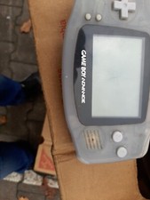 GameBoy Advance transparent Clear Blue Glacier ohne Spiel