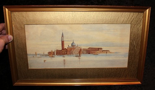 Venedig altes aquarell - altes, ,vor