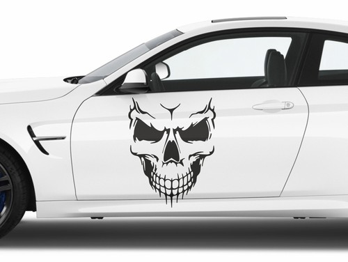 Aufkleber totenkopf skull x - totenkopf,