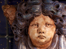 antik Wand Skulptur Bild