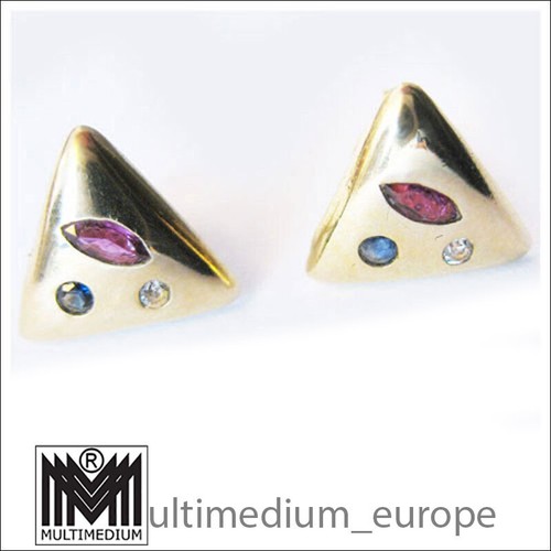 8ct gold ohrstecker ohrringe - 8ct,