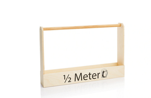 Holz flaschenhalter 2 - flaschenhalter, "1/2