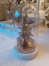 LED Deko Glocke, Glashaube