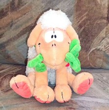 Diddl Glücks Schaf Kuscheltier Vanillivi mit Kleeblatt TOP! 11,5 cm