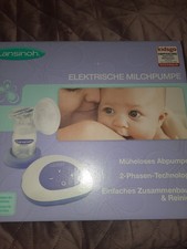 Lansinoh Elektrische Milchpumpe mit reichlich Zubehör 