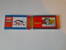 modelleisenbahn h0 bausätze fußsteig u. zubehör 2 trafohäuschen ovp