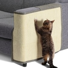 Katzen Kratzmatte Kratzschutz Sofa links Sisal Kratzteppich für Katze Sessel