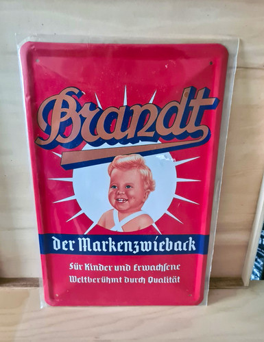 Blechschild 30cm brandt - x,