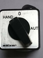 SÄLZER P110 Nockenschalter Rotary Cam Switch Hand - 0 - Auto