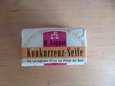 M. Kappus "Konkurrenz-Seife"  pilierte Seife - VINTAGE
