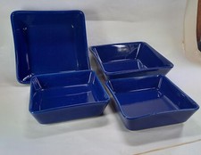 4x Schale / Schüssel blaul