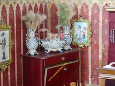 2 Vasen mit Jardiniere aus