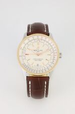 Breitling Navitimer 41 Automatic Stahl/Gold Leder U17326 Dif31015 AVS18683 X