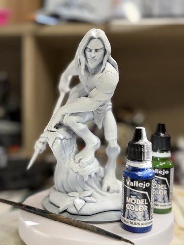 Tarzan resin figure - figure, tribute