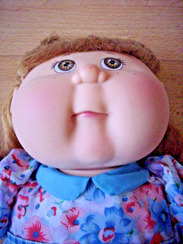 Cabbage patch kids puppe - kids, mit