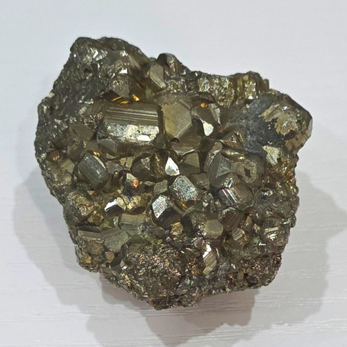 Pyrit mineralstufe goldfarben - pyrit,