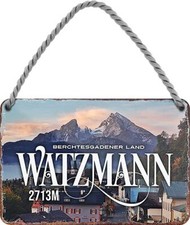 Blechschild ”Watzmann