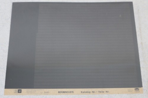 Opel referenzliste katalog - referenzliste, katalog-nr