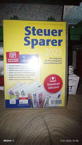 Steuersparer 2025 neu ovp für - neu,