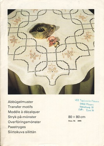 Sticken tischdecke 80x80 - tischdecke,