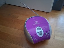Lenco SCD 24 purple Cd Player Spieler Radio lila violett Radiorecorder 